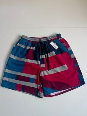 By Parra Vertical Forest Swim Shorts NWT Size Large